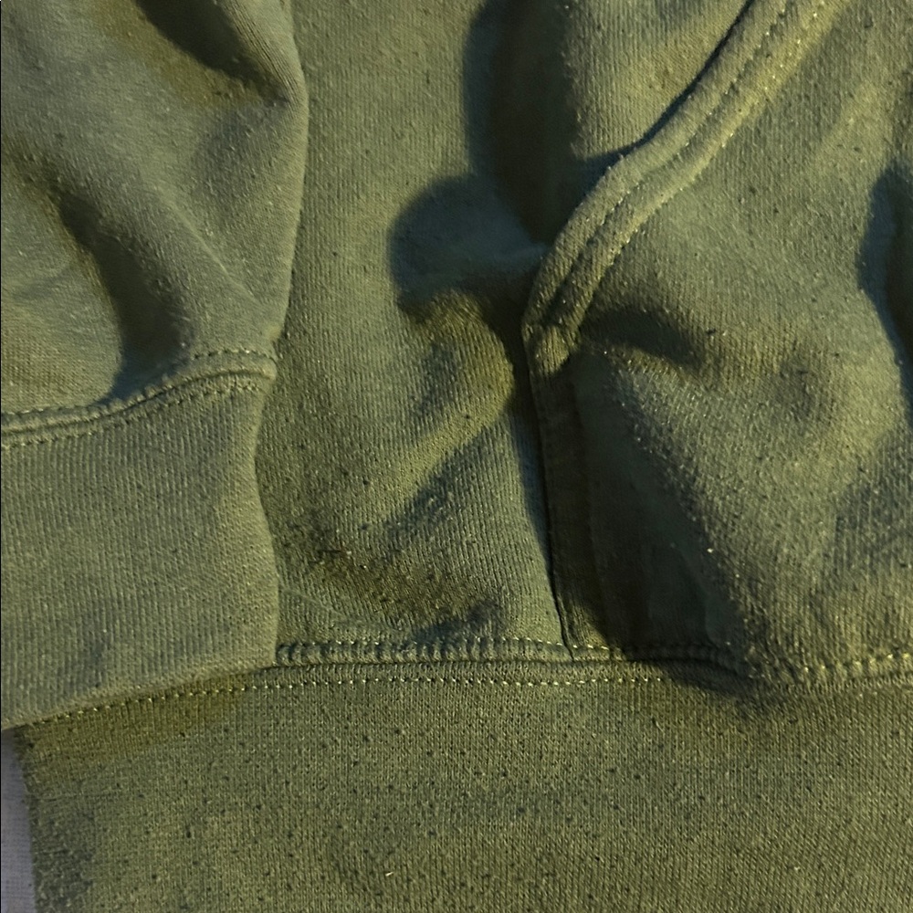 Olive Green Hoodie - Picture 4 of 6